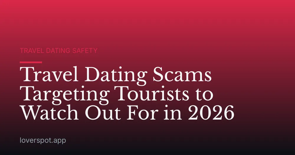 Travel Dating Scams Targeting Tourists to Watch Out For in 2026