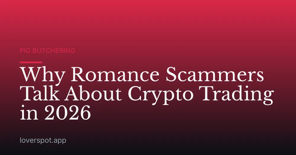 Why Romance Scammers Talk About Crypto Trading in 2026