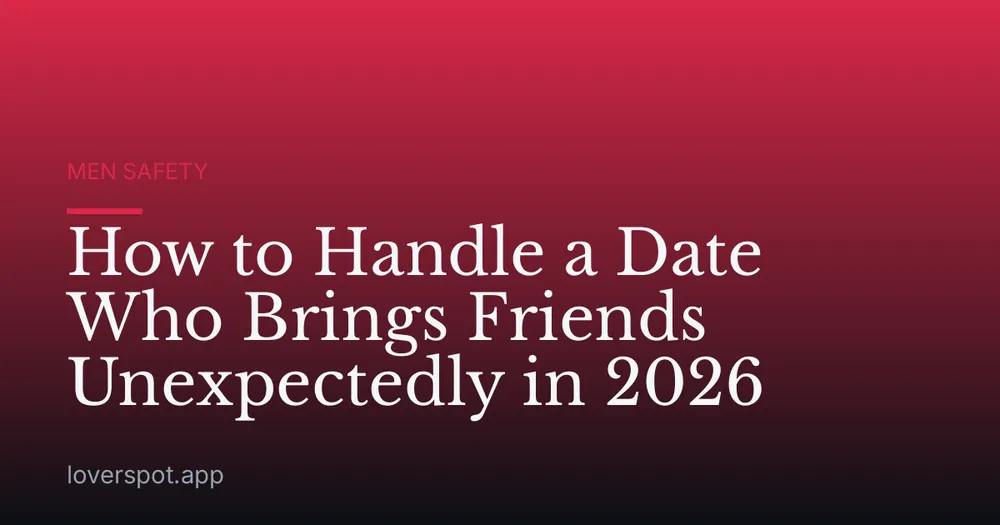 How to Handle a Date Who Brings Friends Unexpectedly in 2026
