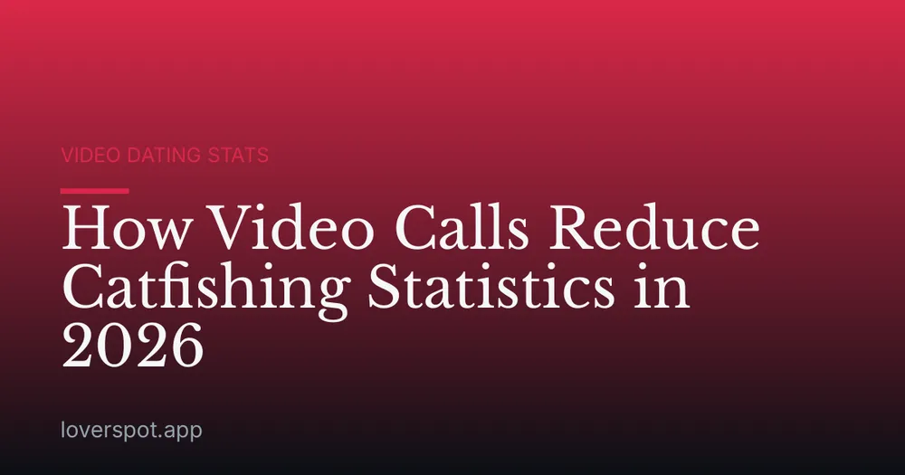 How Video Calls Reduce Catfishing Statistics in 2026
