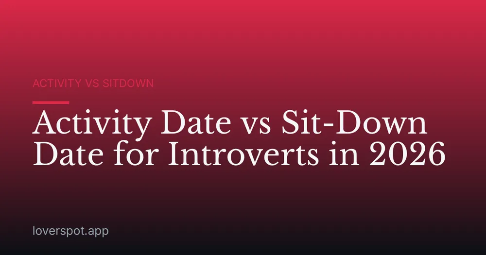 Activity Date vs Sit-Down Date for Introverts in 2026