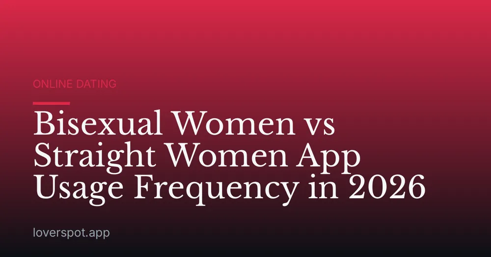 Bisexual Women vs Straight Women App Usage Frequency in 2026