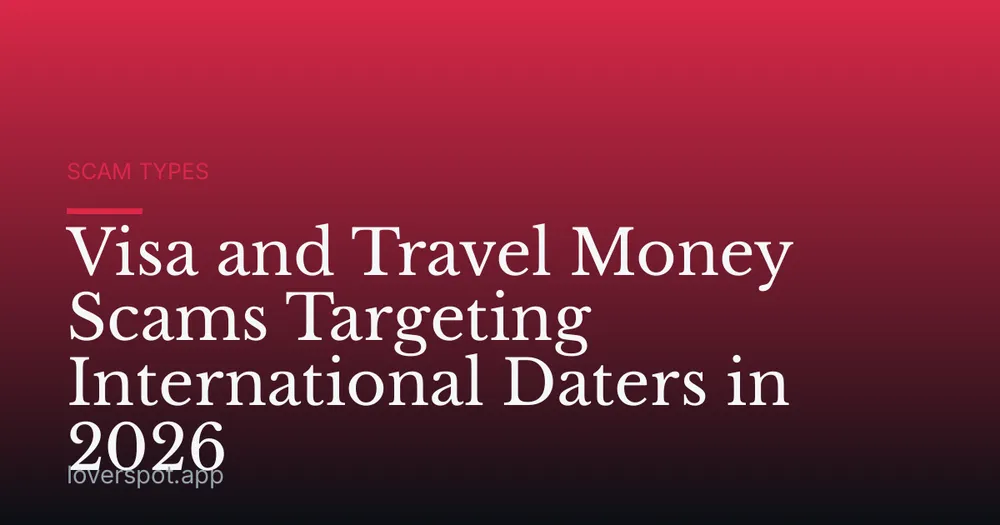 Visa and Travel Money Scams Targeting International Daters in 2026