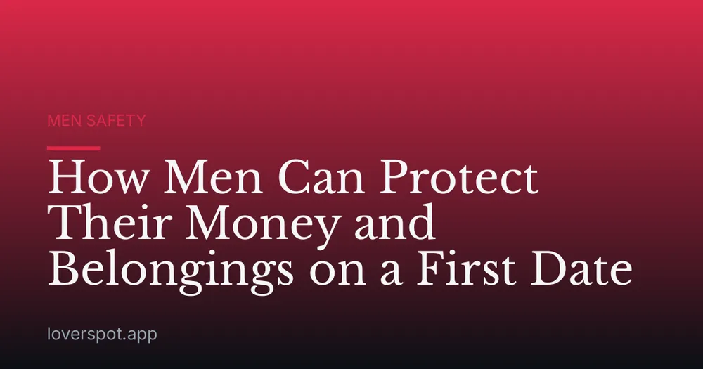 How Men Can Protect Their Money and Belongings on a First Date