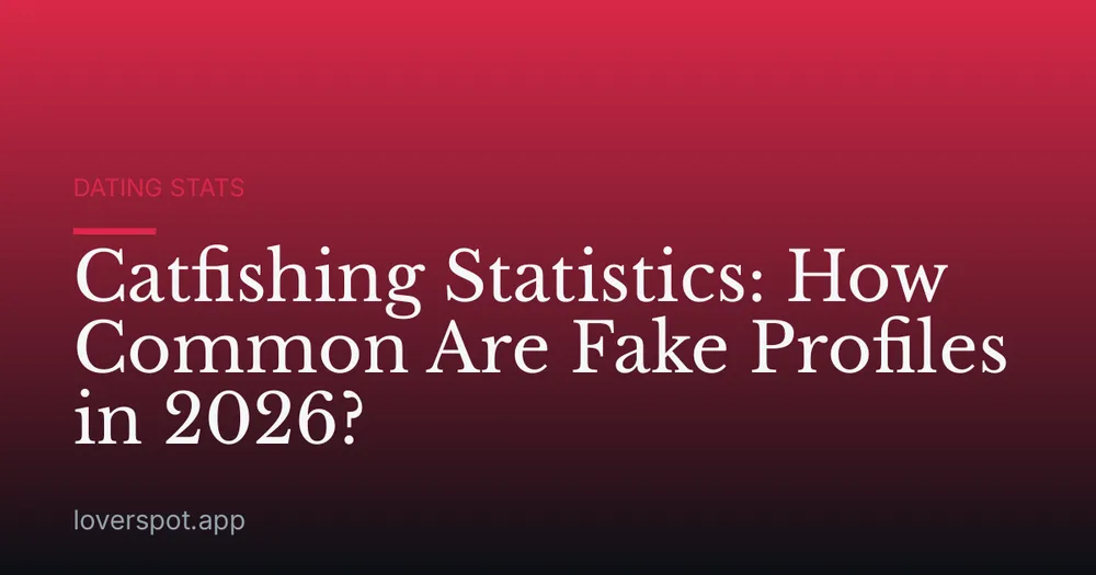 Catfishing Statistics: How Common Are Fake Profiles in 2026?
