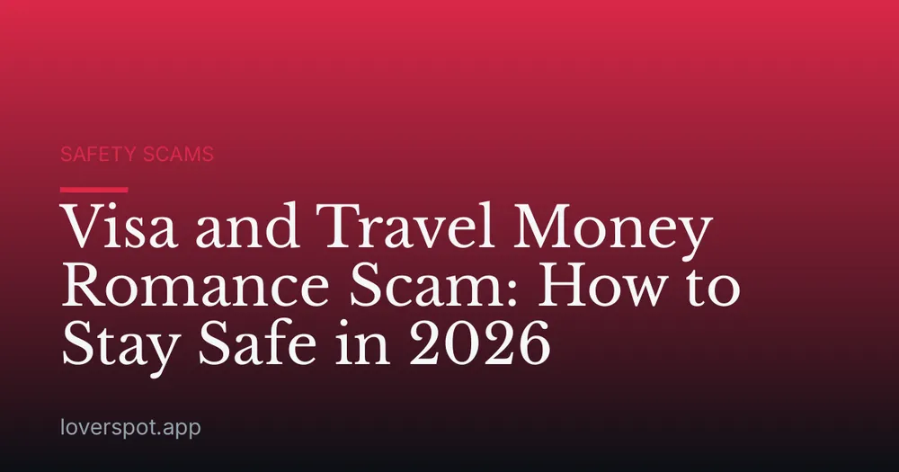 Visa and Travel Money Romance Scam: How to Stay Safe in 2026