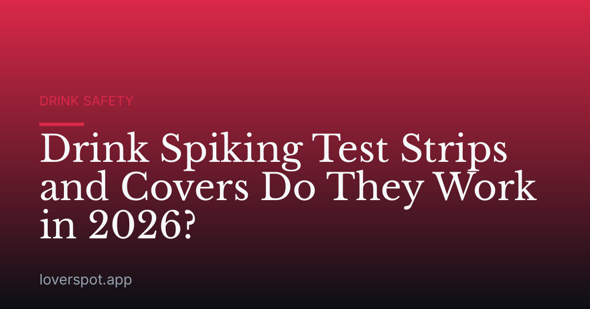 Drink Spiking Test Strips and Covers Do They Work in 2026?