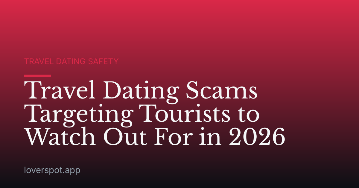 Travel Dating Scams Targeting Tourists to Watch Out For in 2026