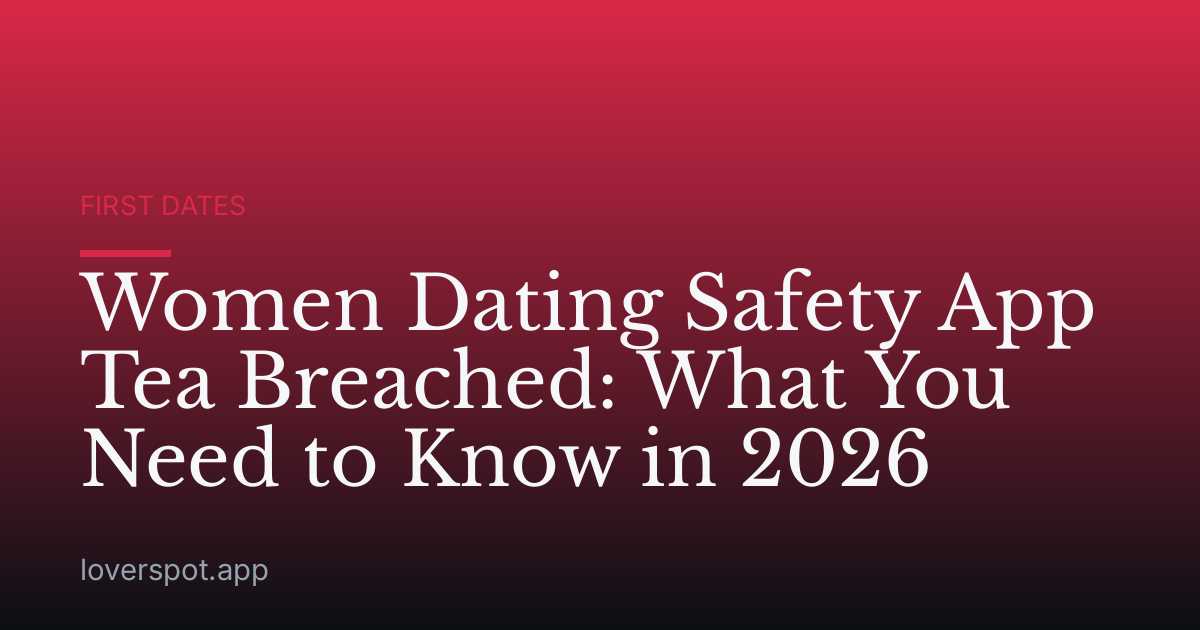 Women Dating Safety App Tea Breached: What You Need to Know in 2026