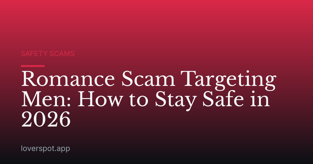 Romance Scam Targeting Men: How to Stay Safe in 2026