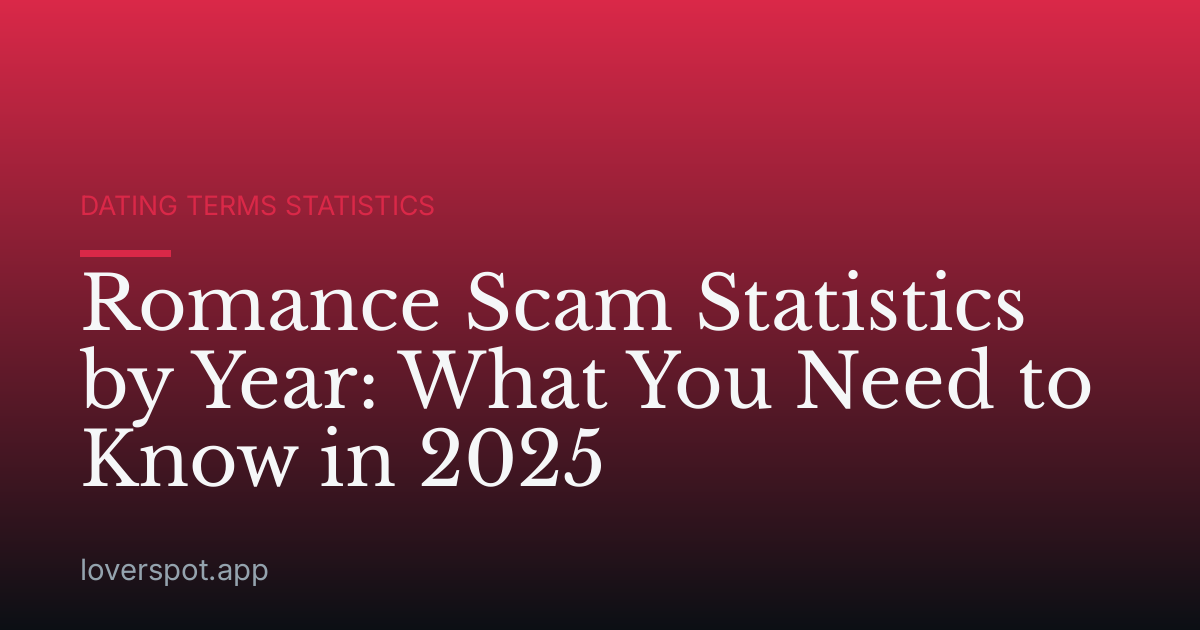 Romance Scam Statistics by Year: What You Need to Know in 2025