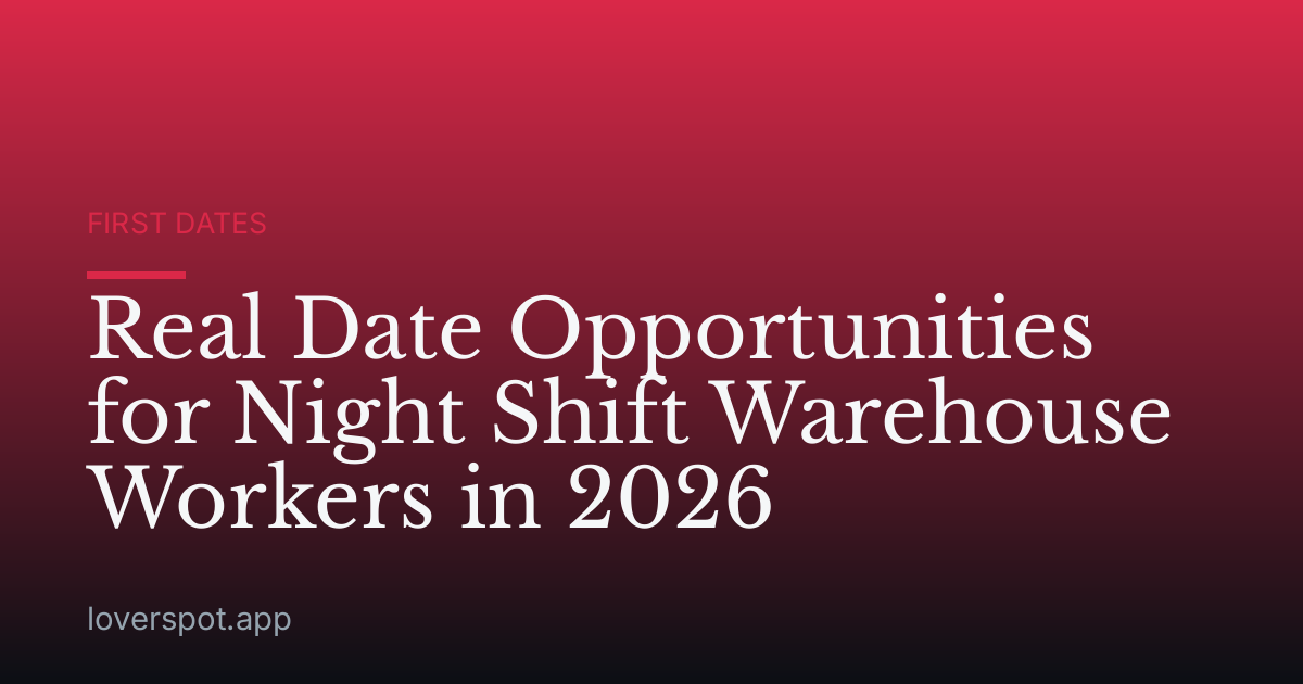 Real Date Opportunities for Night Shift Warehouse Workers in 2026