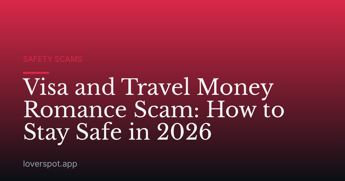 Visa and Travel Money Romance Scam: How to Stay Safe in 2026