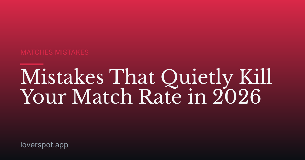 Mistakes That Quietly Kill Your Match Rate in 2026