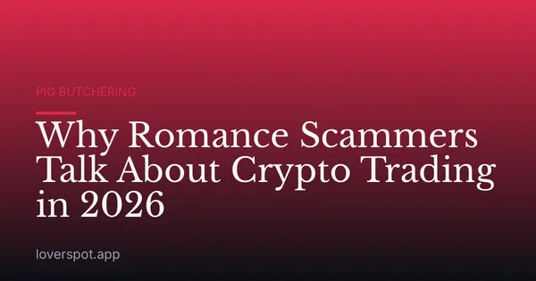 Why Romance Scammers Talk About Crypto Trading in 2026