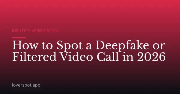 How to Spot a Deepfake or Filtered Video Call in 2026