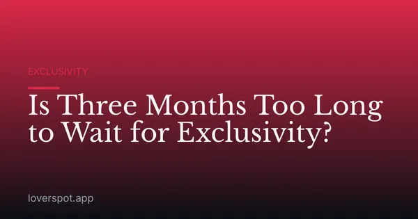 Is Three Months Too Long to Wait for Exclusivity?