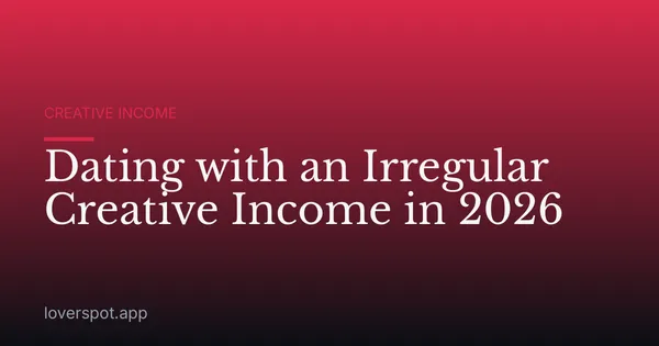 Dating with an Irregular Creative Income in 2026