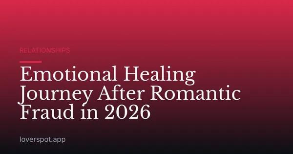 Emotional Healing Journey After Romantic Fraud in 2026