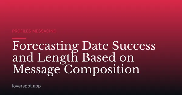 Forecasting Date Success and Length Based on Message Composition
