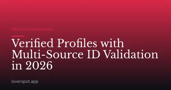 Verified Profiles with Multi-Source ID Validation in 2026