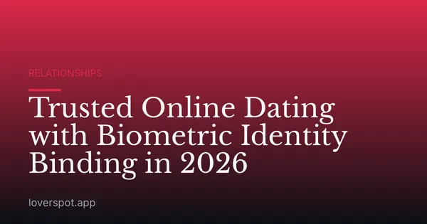 Trusted Online Dating with Biometric Identity Binding in 2026