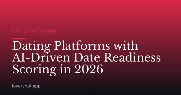 Dating Platforms with AI-Driven Date Readiness Scoring in 2026