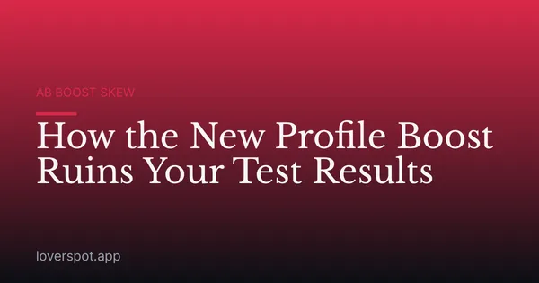 How the New Profile Boost Ruins Your Test Results